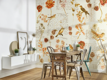 BIRD POESIE - Washable nonwoven wallpaper by Architects Paper - view 3